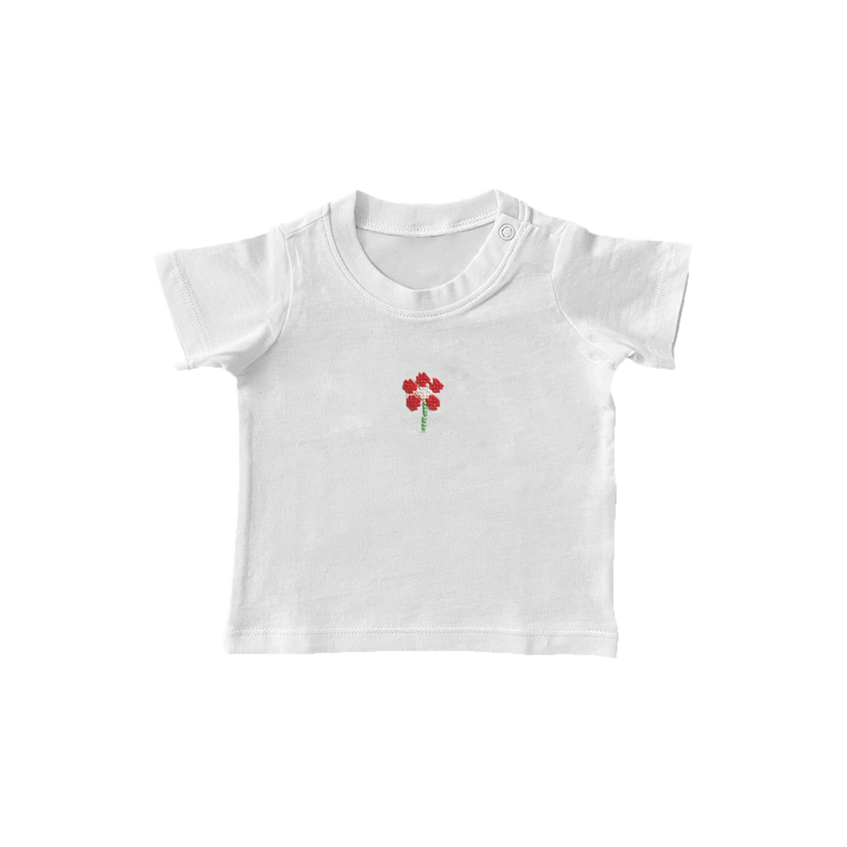 red flower tee — house is casa